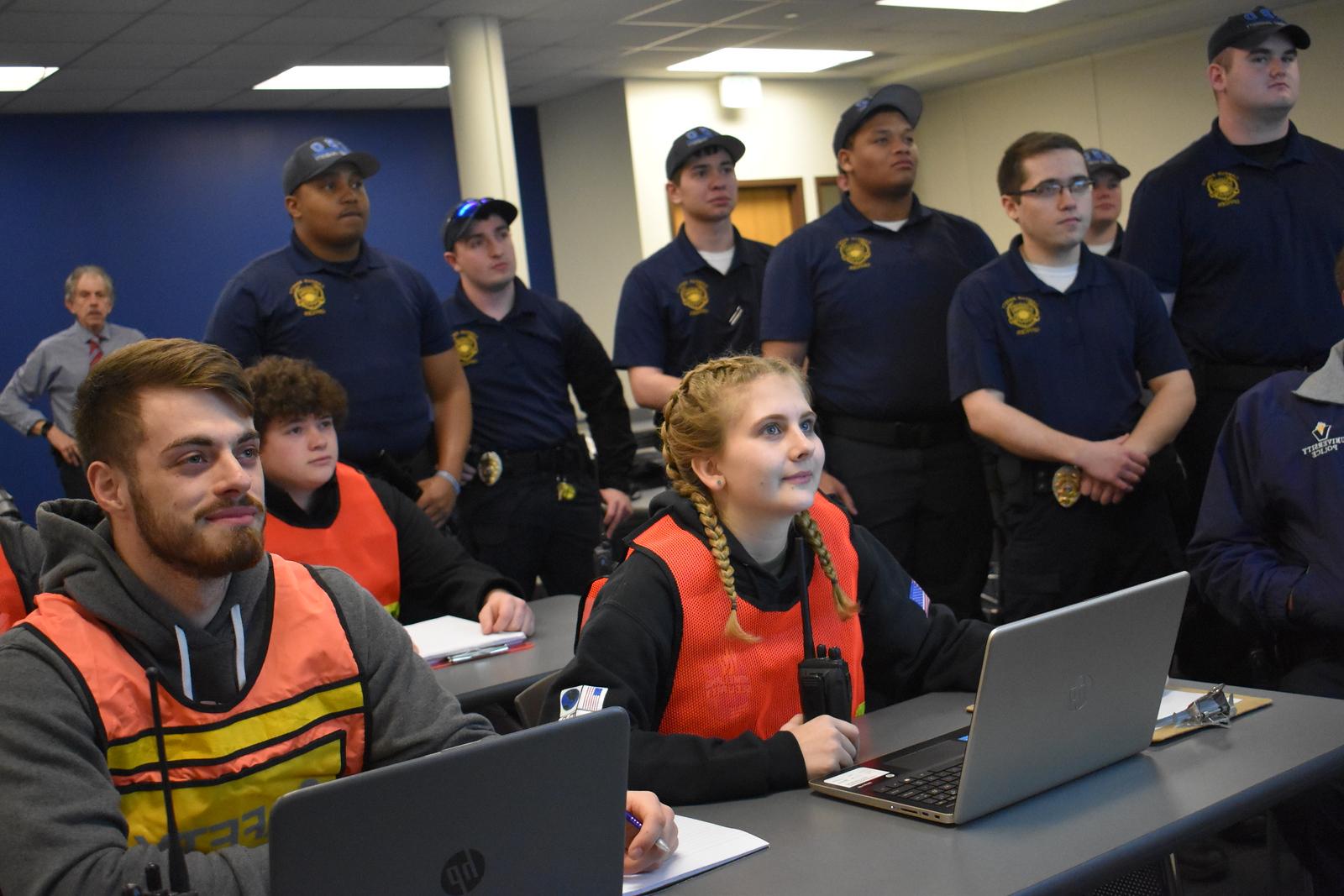 homeland security and ps cadets and students